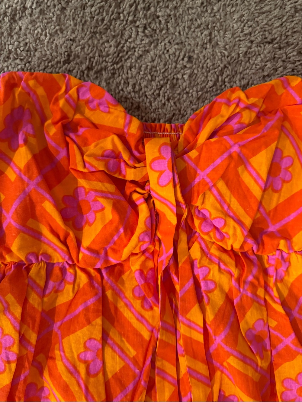 Show Me Your Mumu Pink Collared Top with Tags - Picture 3 of 5